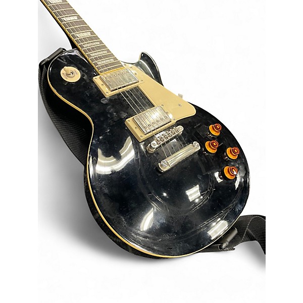 Used Epiphone Les Paul Standard Ebony Solid Body Electric Guitar
