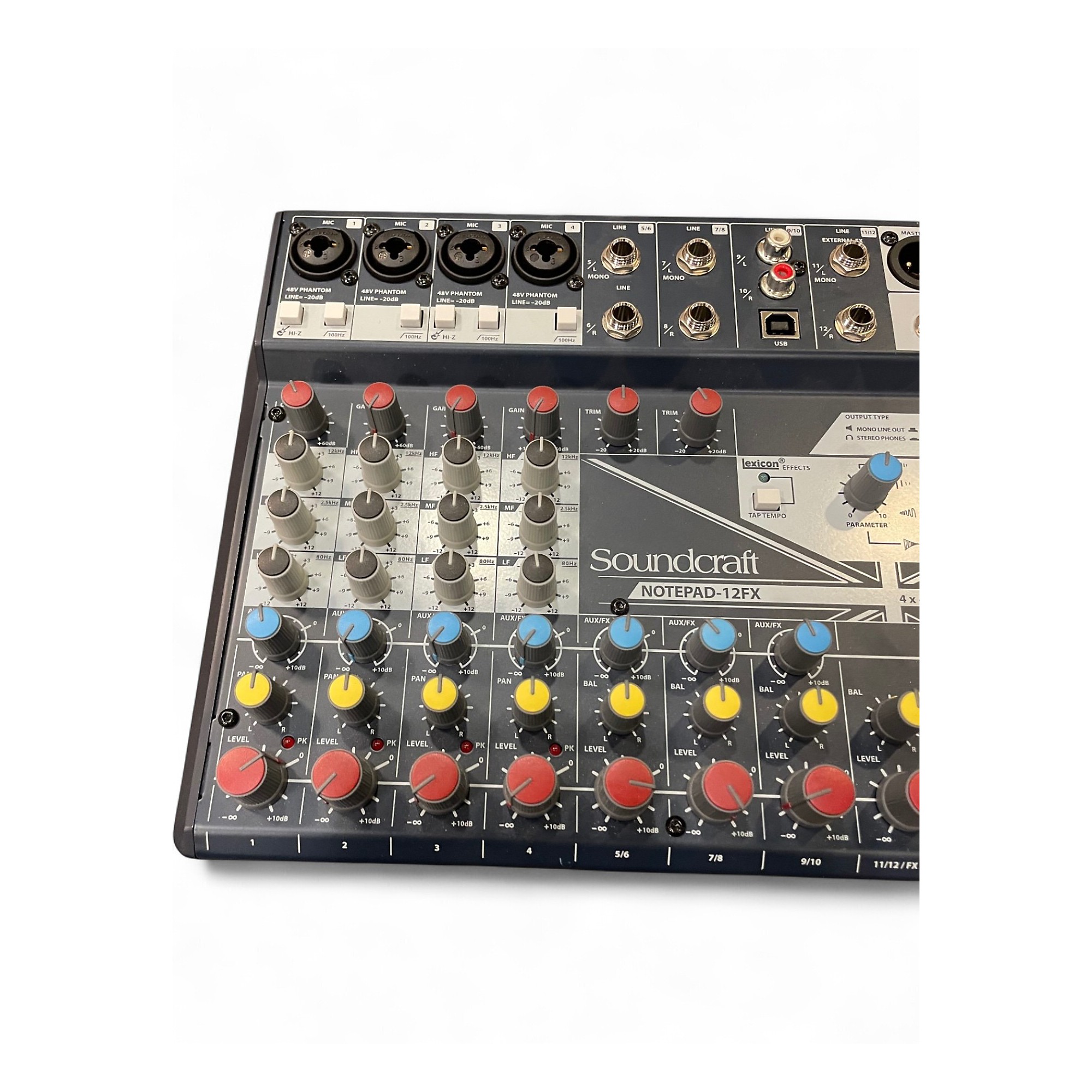 Used Soundcraft NOTEPAD 12FX Unpowered Mixer | Guitar Center