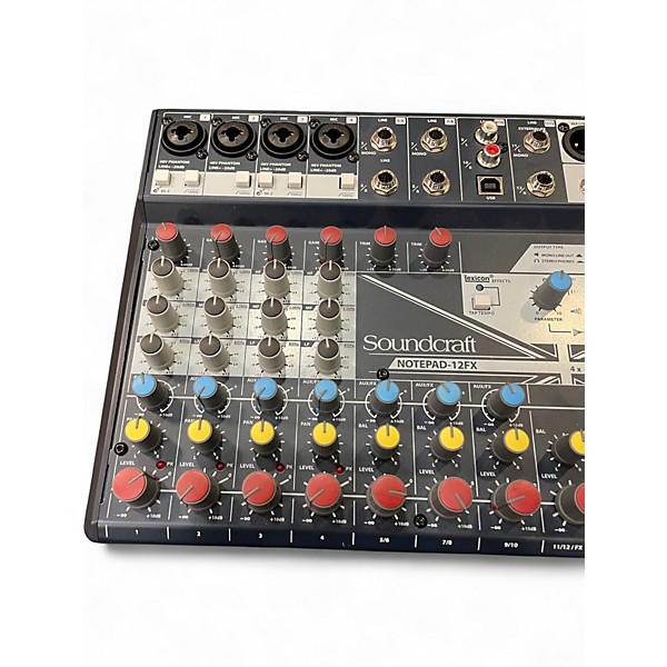 Used Soundcraft NOTEPAD 12FX Unpowered Mixer | Guitar Center