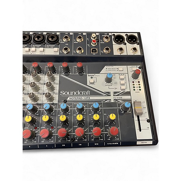 Used Soundcraft NOTEPAD 12FX Unpowered Mixer | Guitar Center