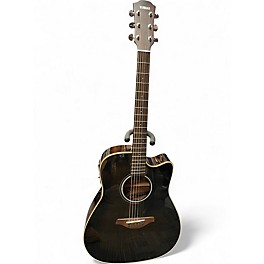 Used Yamaha A1M Black Acoustic Electric Guitar