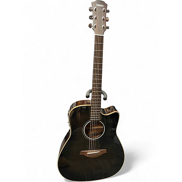 Used Yamaha A1M Black Acoustic Electric Guitar