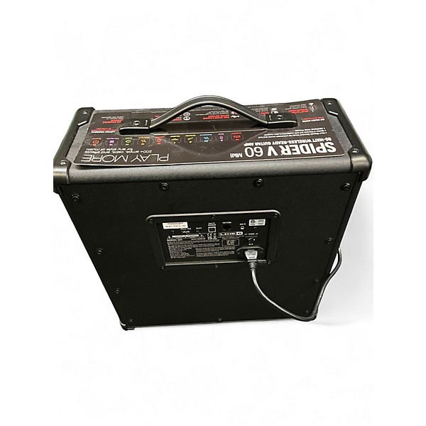 Used Line 6 Spider V 60 1x10 Guitar Combo Amp