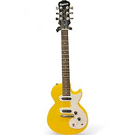 Used Epiphone Les Paul SL Yellow Solid Body Electric Guitar