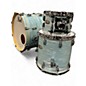 Used Pearl 3 Piece SESSION STUDIO SELECT Ice Blue Oyster Drum Kit