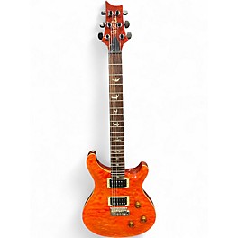 Used PRS Custom 24 10 Top QUILTED ORANGE BURST Solid Body Electric Guitar