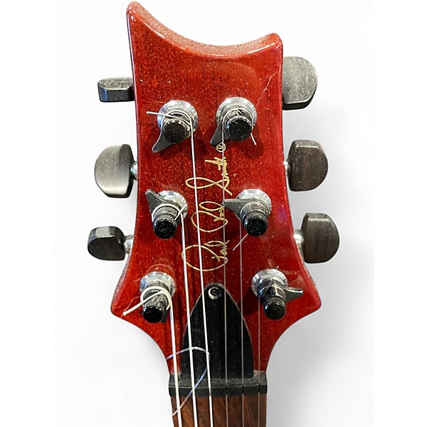 Used PRS Custom 24 10 Top QUILTED ORANGE BURST Solid Body Electric Guitar