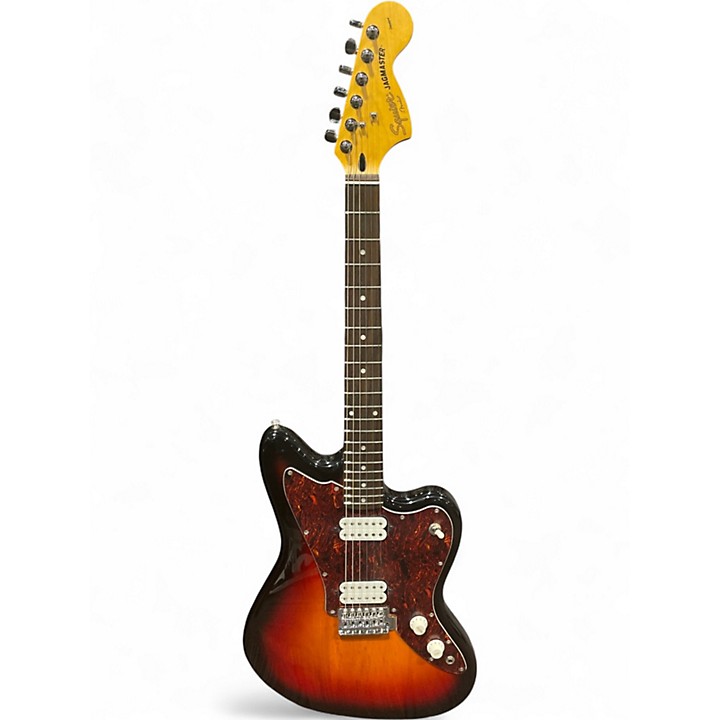 【レア】Squier JAGMASTER ジャグマスター　サンバースト ダンカン Used Squier Jagmaster 2 Tone Sunburst Solid Body Electric Guitar 2
