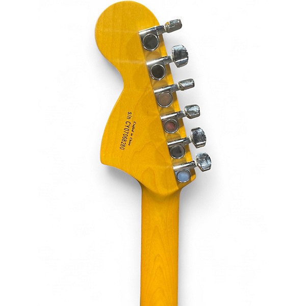 Used Squier Jagmaster 2 Tone Sunburst Solid Body Electric Guitar