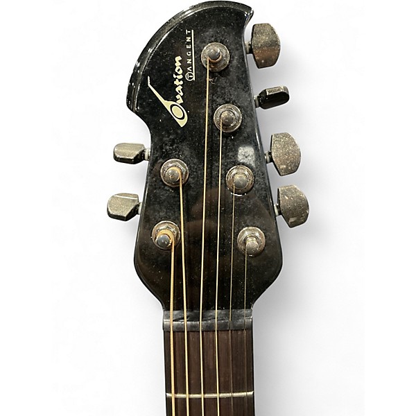 Used Ovation Tangent T357 Black Acoustic Electric Guitar