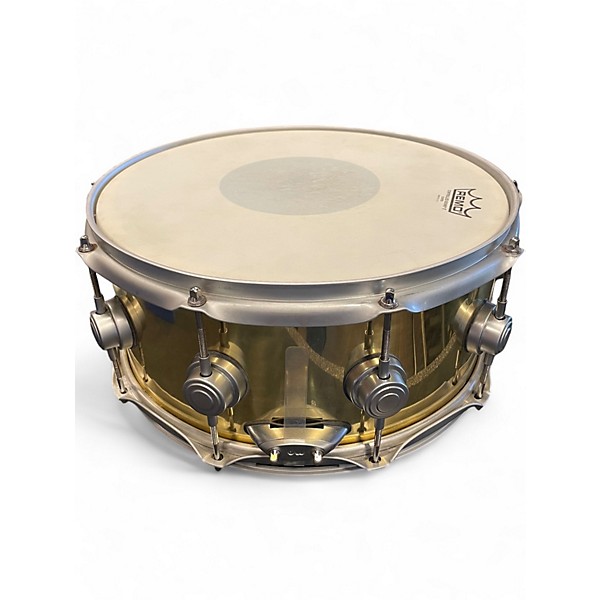Used 2006 DW 14in collectors series bell brass brass Drum
