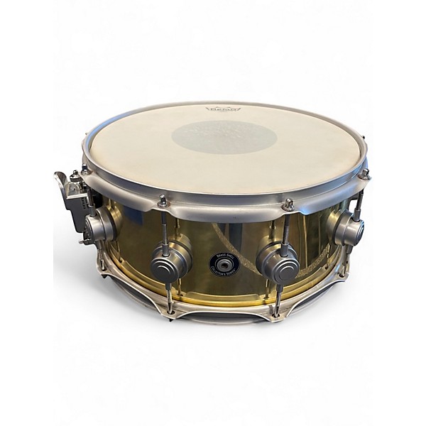 Used 2006 DW 14in collectors series bell brass brass Drum
