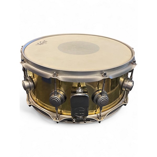 Used 2006 DW 14in collectors series bell brass brass Drum