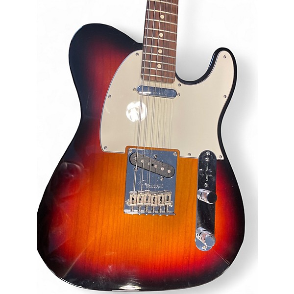 Used 2015 Fender American Standard Telecaster 2 Color Sunburst Solid Body Electric Guitar