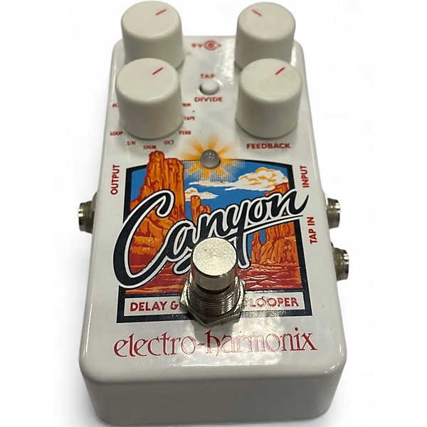 Used Electro-Harmonix Canyon Delay and Looper Effect Pedal