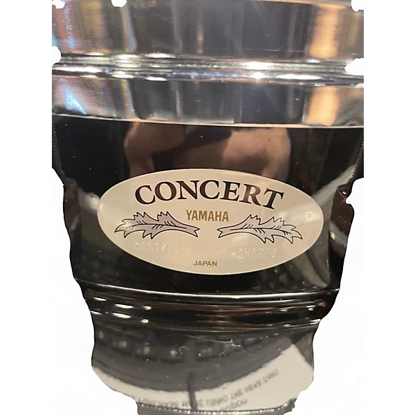 Used Yamaha 5.5X14 CONCERT SERIES SNARE Black Drum