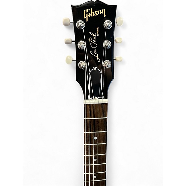 Used Gibson Les Paul Junior Ebony Solid Body Electric Guitar