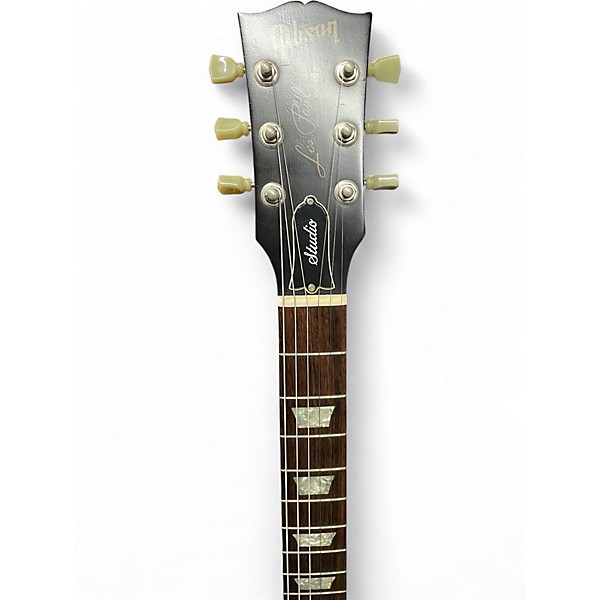 Used Gibson Les Paul Studio Gray Solid Body Electric Guitar