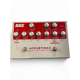 Used BBE Acoustimax Sonic Maximizer/Preamp Pedal Guitar Preamp