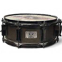 Used Pork Pie 12X4 Little Squealer Snare Black Drum