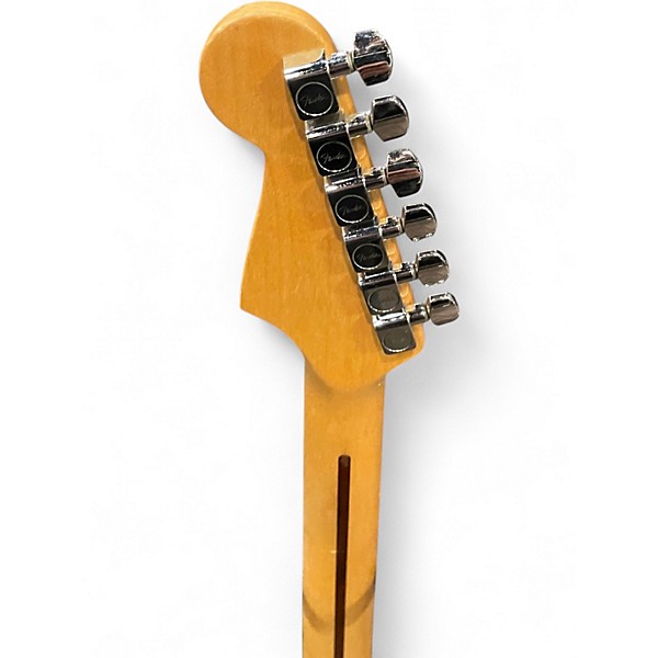 Used Fender Player Stratocaster Black Solid Body Electric Guitar