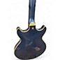Used Ibanez AMH90 Prussian Blue Hollow Body Electric Guitar