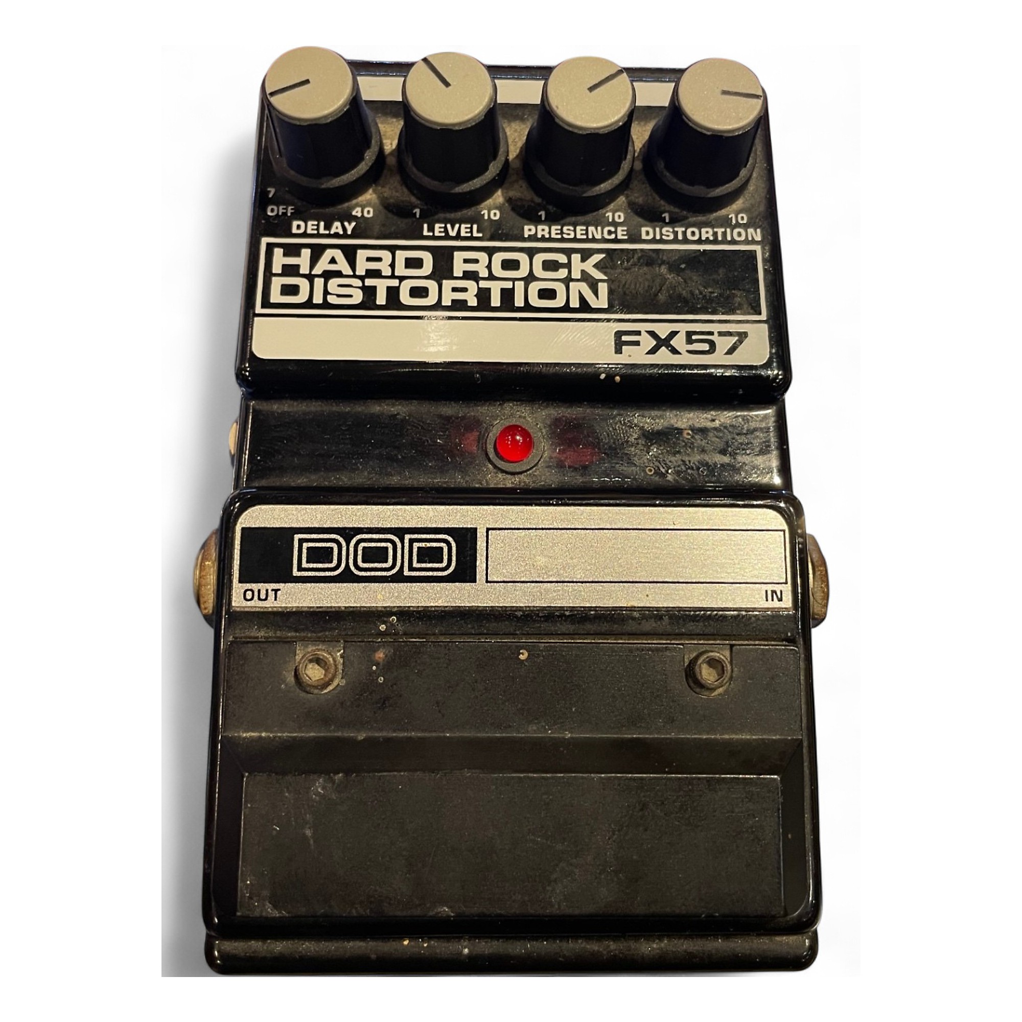 DOD FX57 Hard Rock Distortion ギターエフェクター Used DOD FX57 HARD ROCK DISTORTION Effect Pedal | Guitar Center