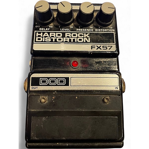 DOD FX57 Hard Rock Distortion ギターエフェクター Used DOD FX57 HARD ROCK DISTORTION Effect Pedal | Guitar Center