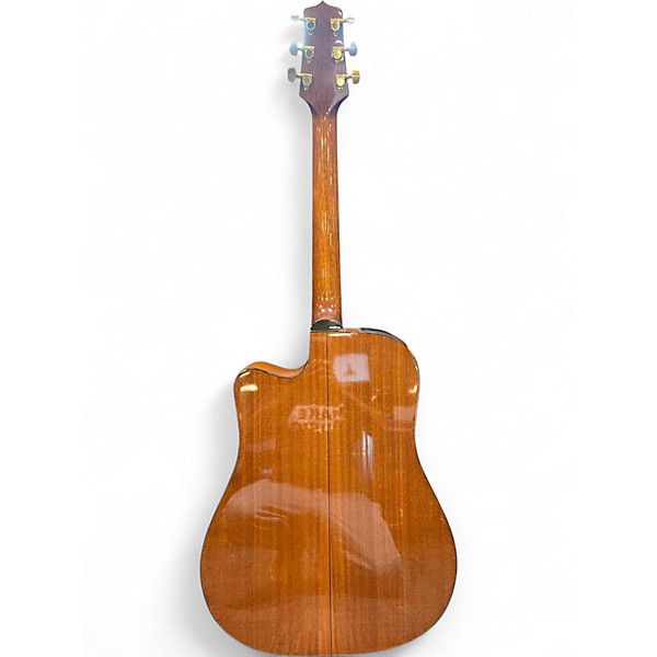 Used Takamine EG340C Natural Acoustic Electric Guitar