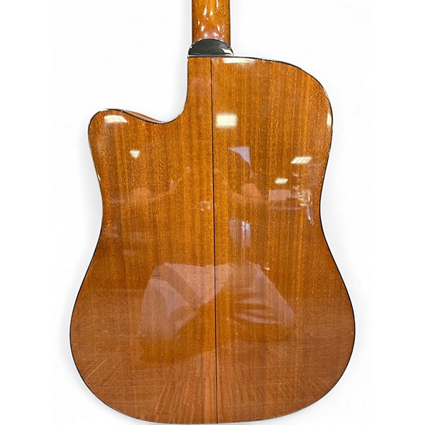 Used Takamine EG340C Natural Acoustic Electric Guitar