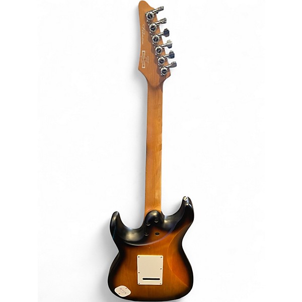 Used Ibanez Premier ATZ10P Sunburst Solid Body Electric Guitar