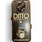 Used TC Electronic Ditto Looper Pedal thumbnail