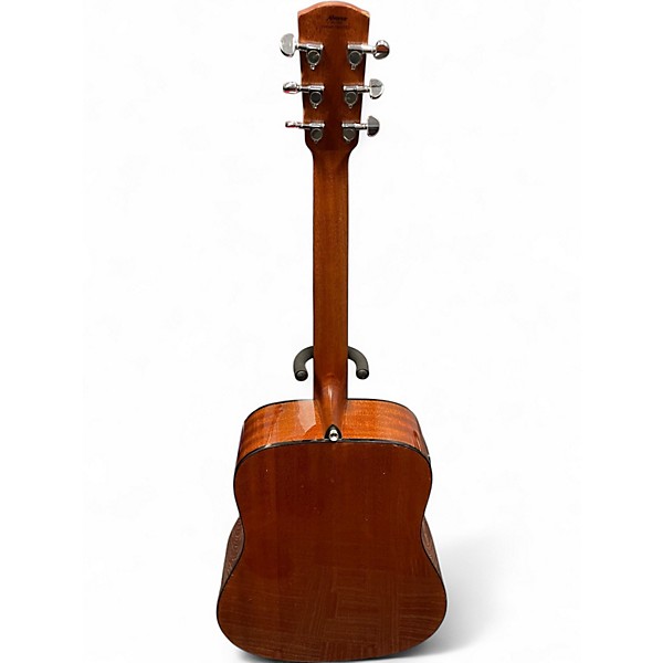 Used Alvarez AD660ESB Dreadnought Natural Acoustic Electric Guitar