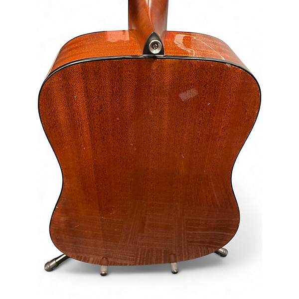 Used Alvarez AD660ESB Dreadnought Natural Acoustic Electric Guitar