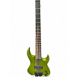 Used Kiesel AW5 VADER GREEN Electric Bass Guitar