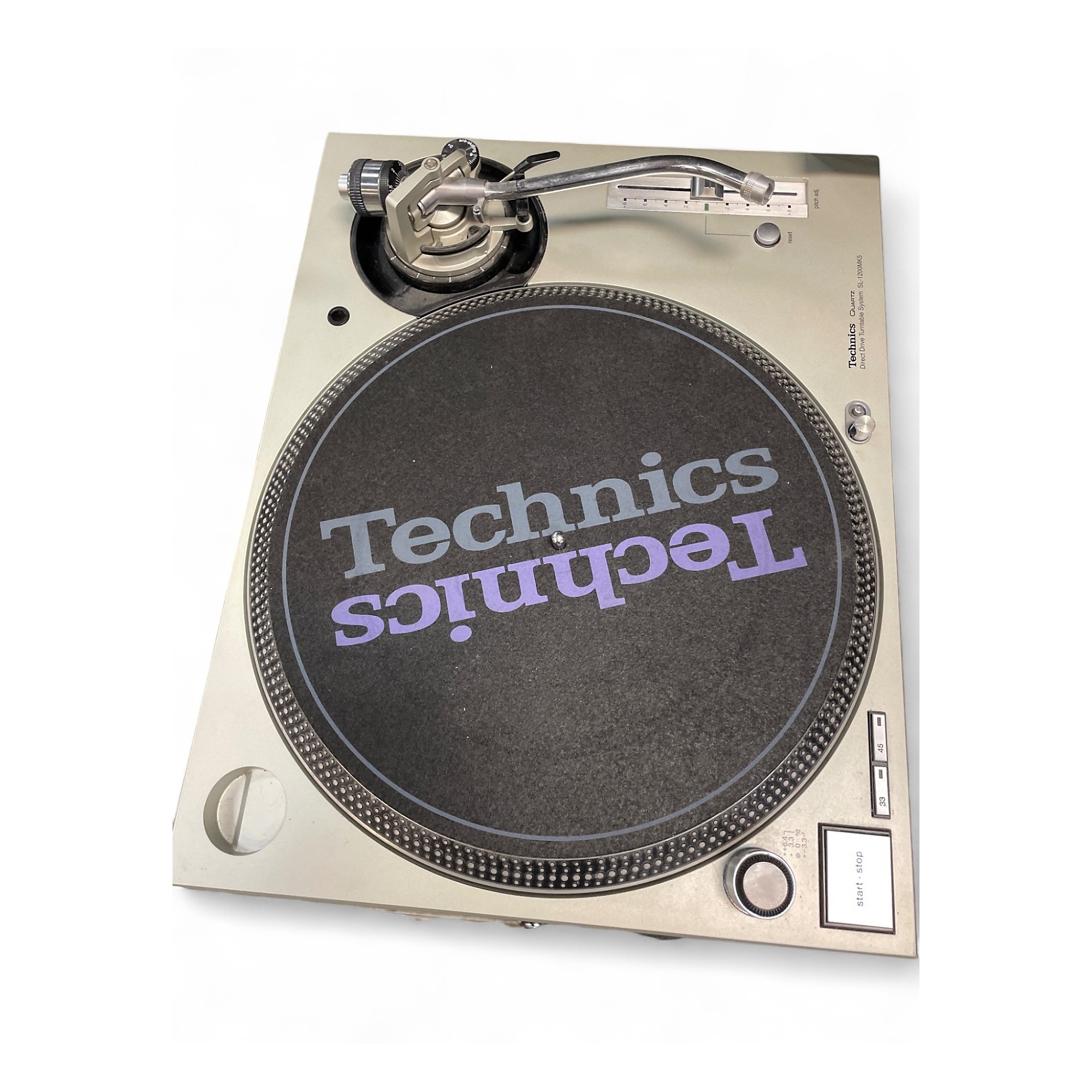 Used Technics SL1200MK5 Turntable | Guitar Center Used Technics SL1200MK5 Turntable | Guitar Center