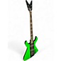 Used Dean Demonator 4 String Limited edition Alien Green Electric Bass Guitar thumbnail