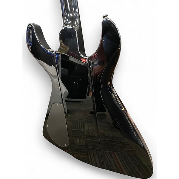 Used Dean Demonator 4 String Limited edition Alien Green Electric Bass Guitar