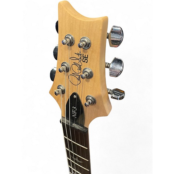 Used PRS SE NF3 Ice Blue Metallic Solid Body Electric Guitar