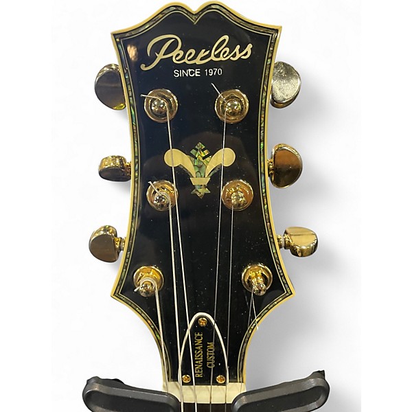 Used 2010 PEERLESS RENAISSANCE CUSTOM 40TH ANNIVERSARY SUNBURST Hollow Body Electric Guitar