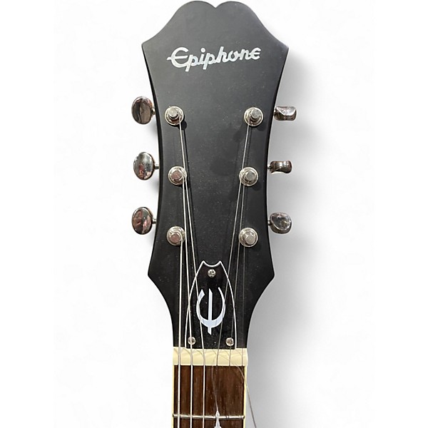 Used Epiphone CASINO WORN Green Hollow Body Electric Guitar