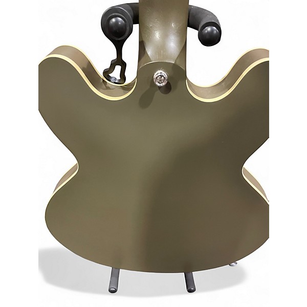 Used Epiphone CASINO WORN Green Hollow Body Electric Guitar