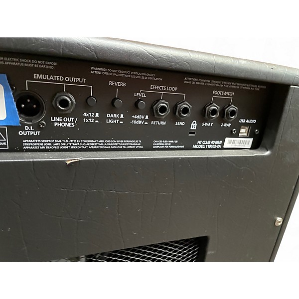 Used Blackstar HT Club 40 Venue 40W 1x12 Tube Guitar Combo Amp
