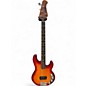 Used Sterling by Music Man STINGRAY RAY34 FLAME MAPLE HERITAGE CHERRY BURST Electric Bass Guitar thumbnail