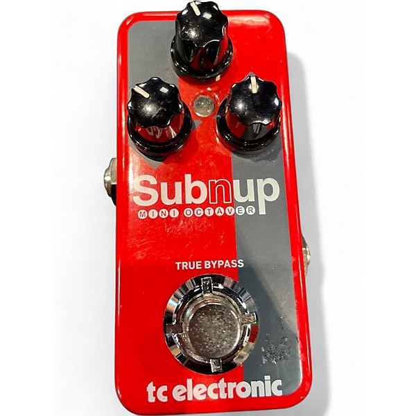 Used TC Electronic Sub N Up Mini Octaver Effect Pedal Used TC Electronic Sub N Up Mini Octaver Effect Pedal
