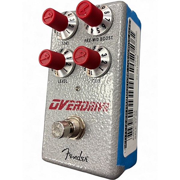 Used Fender HAMMERTONE OVERDRIVE Effect Pedal