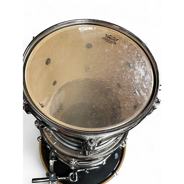 Used Mapex 5 Piece PRO TRANSPERANT EMERALD Drum Kit