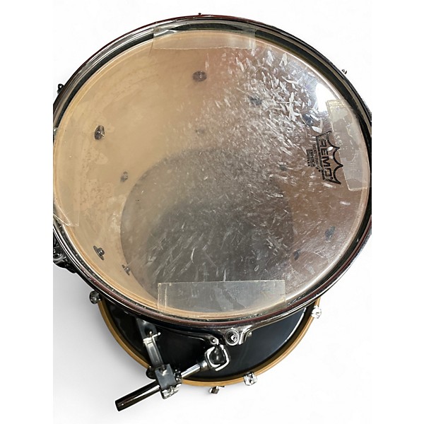 Used Mapex 5 Piece PRO TRANSPERANT EMERALD Drum Kit