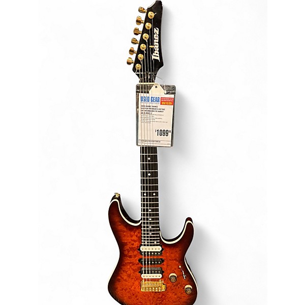 Used Ibanez Ibanez AZ47P2K Premium Electric Guitar Dragon Eye Burst Solid Body Electric Guitar
