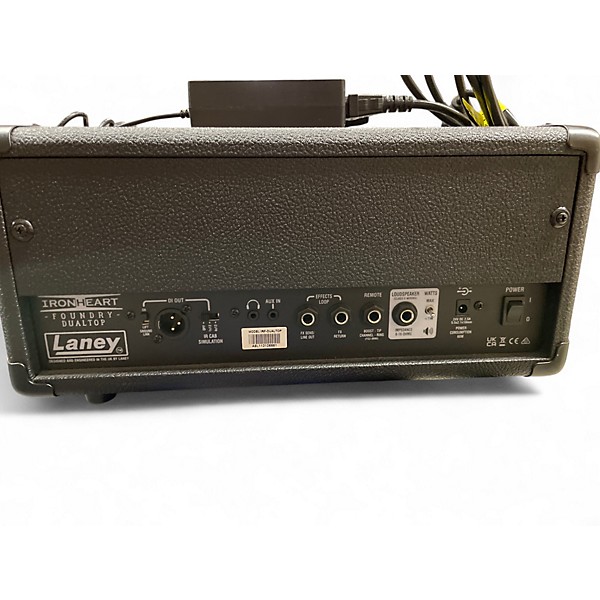 Used Laney IRF DUAL TOP Solid State Guitar Amp Head